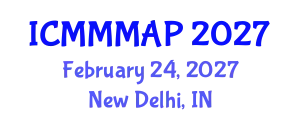 International Conference on Modelling, Monitoring and Management of Air Pollution (ICMMMAP) February 24, 2027 - New Delhi, India