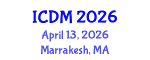 International Conference on Disability and Media (ICDM) April 13, 2026 - Marrakesh, Morocco
