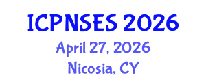 International Conference on Plant Nutrition, Soil and Environmental Science (ICPNSES) April 27, 2026 - Nicosia, Cyprus