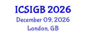 International Conference on Sustainable Infrastructure Design and Green Buildings (ICSIGB) December 09, 2026 - London, United Kingdom