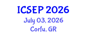 International Conference on Sport and Exercise Psychology (ICSEP) July 03, 2026 - Corfu, Greece