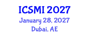 International Conference on Sports Medicine and Injuries (ICSMI) January 28, 2027 - Dubai, United Arab Emirates
