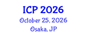 International Conference on Phylogenetics (ICP) October 25, 2026 - Osaka, Japan