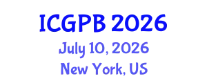 International Conference on Grapevine Physiology and Biotechnology (ICGPB) July 10, 2026 - New York, United States