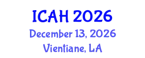 International Conference on Architectural History (ICAH) December 13, 2026 - Vientiane, Laos