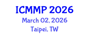 International Conference on Micro Manufacturing Processes (ICMMP) March 02, 2026 - Taipei, Taiwan
