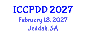 International Conference on Clinical Pharmacy and Drug Development (ICCPDD) February 18, 2027 - Jeddah, Saudi Arabia