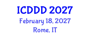 International Conference on Drug Discovery and Development (ICDDD) February 18, 2027 - Rome, Italy