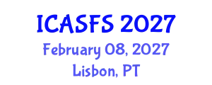 International Conference on Agriculture and Sustainable Food Systems (ICASFS) February 08, 2027 - Lisbon, Portugal