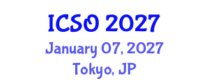 International Conference on Structural Optimization (ICSO) January 07, 2027 - Tokyo, Japan