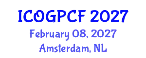 International Conference on Oil and Gas Projects in Common Fields (ICOGPCF) February 08, 2027 - Amsterdam, Netherlands