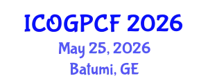 International Conference on Oil and Gas Projects in Common Fields (ICOGPCF) May 25, 2026 - Batumi, Georgia