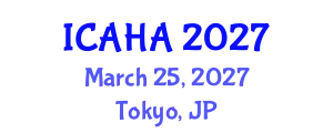 International Conference on Alternative Healthcare and Ayurveda (ICAHA) March 25, 2027 - Tokyo, Japan