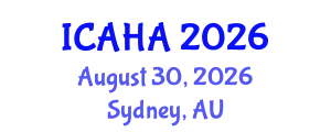 International Conference on Alternative Healthcare and Acupuncture (ICAHA) August 30, 2026 - Sydney, Australia