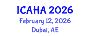 International Conference on Alternative Healthcare and Acupuncture (ICAHA) February 12, 2026 - Dubai, United Arab Emirates