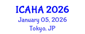 International Conference on Alternative Healthcare and Acupuncture (ICAHA) January 05, 2026 - Tokyo, Japan