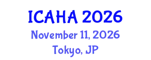 International Conference on Alternative Healthcare and Acupuncture (ICAHA) November 11, 2026 - Tokyo, Japan
