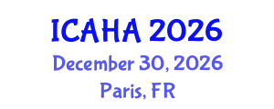 International Conference on Alternative Healthcare and Acupuncture (ICAHA) December 30, 2026 - Paris, France