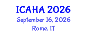 International Conference on Alternative Healthcare and Acupuncture (ICAHA) September 16, 2026 - Rome, Italy