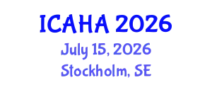 International Conference on Alternative Healthcare and Acupuncture (ICAHA) July 15, 2026 - Stockholm, Sweden