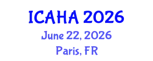 International Conference on Alternative Healthcare and Acupuncture (ICAHA) June 22, 2026 - Paris, France