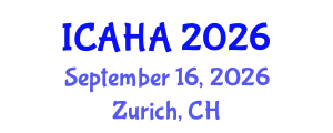 International Conference on Alternative Healthcare and Acupuncture (ICAHA) September 16, 2026 - Zurich, Switzerland