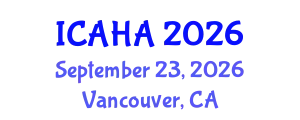 International Conference on Alternative Healthcare and Acupuncture (ICAHA) September 23, 2026 - Vancouver, Canada