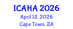 International Conference on Alternative Healthcare and Acupuncture (ICAHA) April 13, 2026 - Cape Town, South Africa