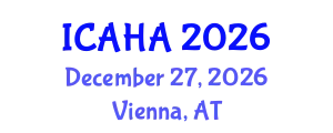 International Conference on Alternative Healthcare and Acupuncture (ICAHA) December 27, 2026 - Vienna, Austria