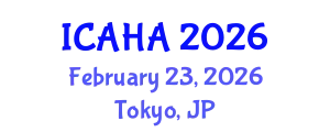 International Conference on Alternative Healthcare and Acupuncture (ICAHA) February 23, 2026 - Tokyo, Japan