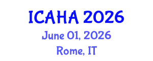 International Conference on Alternative Healthcare and Acupuncture (ICAHA) June 01, 2026 - Rome, Italy
