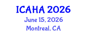 International Conference on Alternative Healthcare and Acupuncture (ICAHA) June 15, 2026 - Montreal, Canada