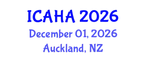 International Conference on Alternative Healthcare and Acupuncture (ICAHA) December 01, 2026 - Auckland, New Zealand