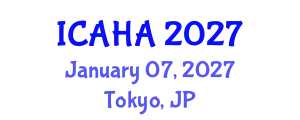 International Conference on Alternative Healthcare and Acupuncture (ICAHA) January 07, 2027 - Tokyo, Japan
