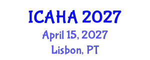 International Conference on Alternative Healthcare and Acupuncture (ICAHA) April 15, 2027 - Lisbon, Portugal