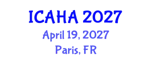 International Conference on Alternative Healthcare and Acupuncture (ICAHA) April 19, 2027 - Paris, France