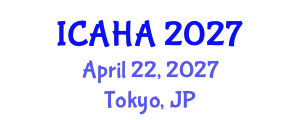 International Conference on Alternative Healthcare and Acupuncture (ICAHA) April 22, 2027 - Tokyo, Japan