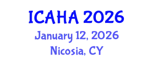 International Conference on Alternative Healthcare and Acupuncture (ICAHA) January 12, 2026 - Nicosia, Cyprus
