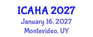 International Conference on Alternative Healthcare and Acupuncture (ICAHA) January 16, 2027 - Montevideo, Uruguay