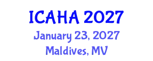 International Conference on Alternative Healthcare and Acupuncture (ICAHA) January 23, 2027 - Maldives, Maldives
