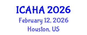 International Conference on Alternative Healthcare and Acupuncture (ICAHA) February 12, 2026 - Houston, United States