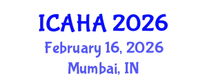 International Conference on Alternative Healthcare and Acupuncture (ICAHA) February 16, 2026 - Mumbai, India