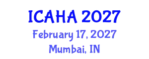 International Conference on Alternative Healthcare and Acupuncture (ICAHA) February 17, 2027 - Mumbai, India