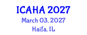 International Conference on Alternative Healthcare and Acupuncture (ICAHA) March 03, 2027 - Haifa, Israel