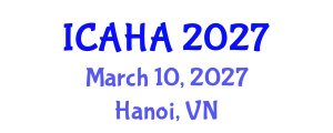 International Conference on Alternative Healthcare and Acupuncture (ICAHA) March 10, 2027 - Hanoi, Vietnam