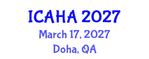 International Conference on Alternative Healthcare and Acupuncture (ICAHA) March 17, 2027 - Doha, Qatar