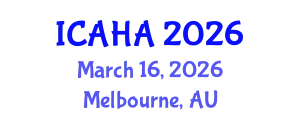 International Conference on Alternative Healthcare and Acupuncture (ICAHA) March 16, 2026 - Melbourne, Australia