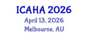 International Conference on Alternative Healthcare and Acupuncture (ICAHA) April 13, 2026 - Melbourne, Australia