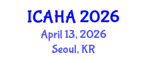 International Conference on Alternative Healthcare and Acupuncture (ICAHA) April 13, 2026 - Seoul, Republic of Korea