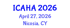 International Conference on Alternative Healthcare and Acupuncture (ICAHA) April 27, 2026 - Nicosia, Cyprus